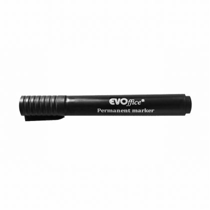 Перманентен маркер EVOffice Объл връх 1-5 mm Черен