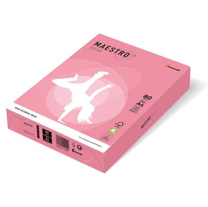 Цветна хартия Maestro Color Фламинго пастел, А4 500 л. 80 g/m2