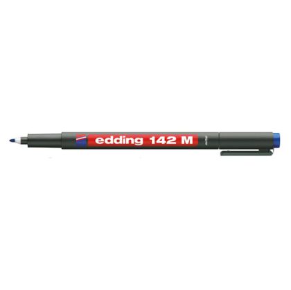 Универсален перманентен OHP маркер Edding 142 M 1.0 mm Син