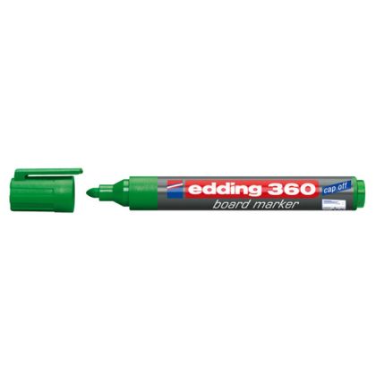Маркер за бяла дъска Edding 360 Объл връх 1.5-3 mm Зелен