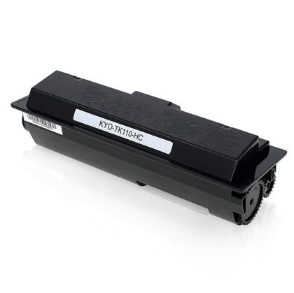 Тонер касета Black Kyocera TK-110 Съвместим консуматив, голям капацитет 6 000 стр.