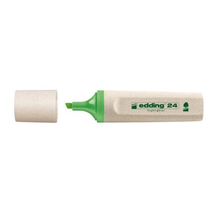 Текст маркер Edding 24 Ecoline Скосен връх 2-5 mm Зелен