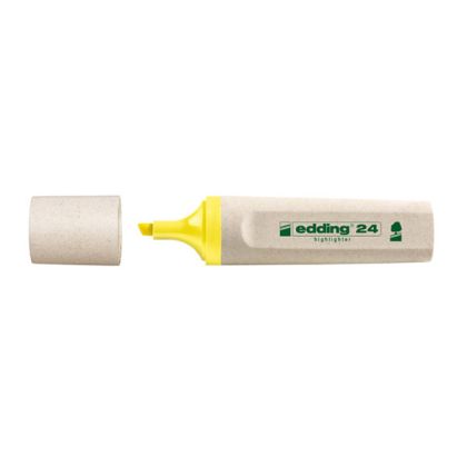 Текст маркер Edding 24 Ecoline Скосен връх 2-5 mm Жълт