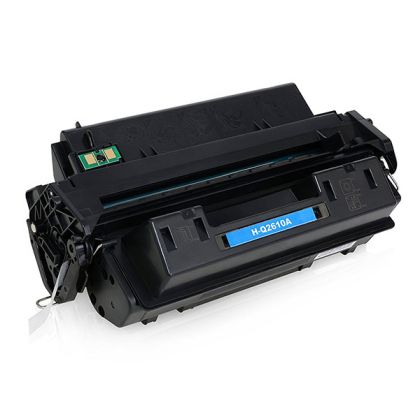 Тонер касета Black HP no. 10A Q2610A Съвместим консуматив, стандартен капацитет 6 000 стр.