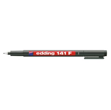 Универсален перманентен OHP маркер Edding 141 F 0.6 mm Черен