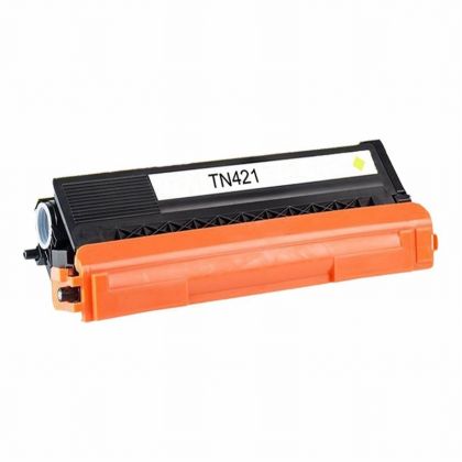 Тонер касета Yellow Brother TN-421Y PREMIUM Съвместим консуматив, стандартен капацитет 1 800 стр.