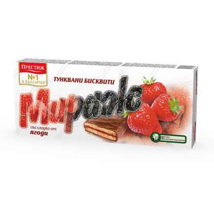 Бисквити Мираж ягода 216 g