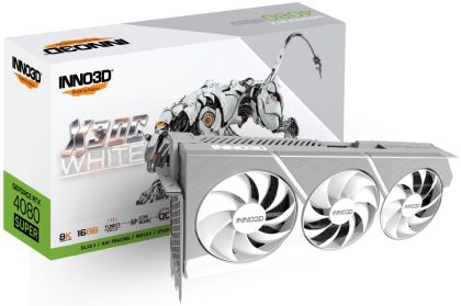 Видео карта Inno3D GeForce RTX 4080 Super 16GB GDDR6X X3 OC White