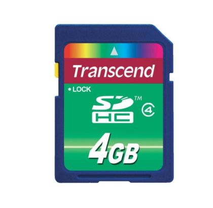 Памет Transcend 4GB SDHC (Class 4)