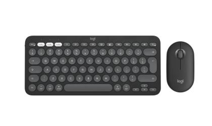 Комплект Logitech Pebble 2 Combo for Mac - TONAL GRAPHITE - US INT'L - BT - N/A - INTNL-973 - MAC