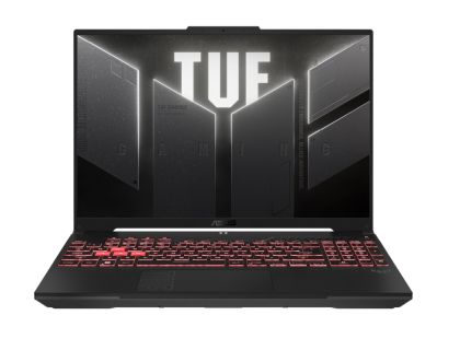 Лаптоп Asus TUF A16 FA607PI-QT040,  AMD Ryzen  9 7845HX , 16" FHD+ (2560x1600) 16:10,165z,32GB DDR5 ,1TB PCIe 4.0,RTX 4070 8GB GDDR6, Wi-Fi 6(802.11ax)Backlit Chiclet Keyboard 1-Zone RGB, no OS, Mecha Gray