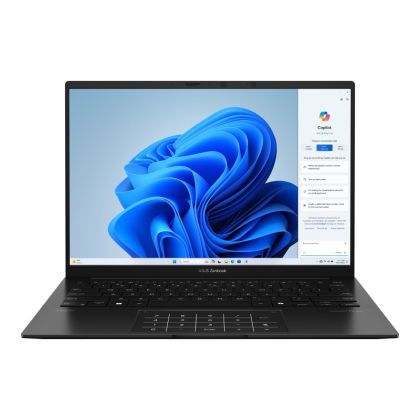 Лаптоп Asus Zenbook UM3406HA-QD036W,R7 HS(HAWK PT H),14." OLED,(1920 x 1200) , 16GB LPDDR5X,1TB  SSD, Windows 11 Home, Black