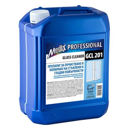 Почистващ препарат за прозорци Medix Glass Professional Пълнител 5 l Original