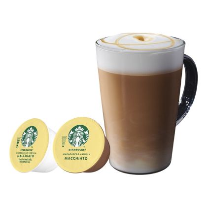Кафе капсула STARBUCKS® Vanilla Macchiato 12 бр., съвместими с Dolce Gusto®