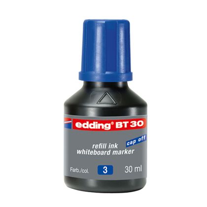 Мастило Edding BT-30 За маркери за бяла дъска, 30 ml Синьо