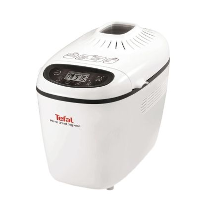 Хлебопекарна Tefal PF610138, Home Bread Baguette, Bread Maker, 1600W, 1500 g, 16 Programs, white