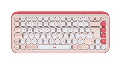 Клавиатура Logitech Pop Icon Keys - Rose - US INT'L - BT - N/A - INTNL-973