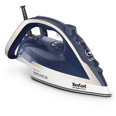 Ютия Tefal FV6812E0, Ultragliss Plus, 2800W, white&blue red, 0-50g/min, shot 260g/min, Durilium AirGlide Plus soleplate, automatic steam, AD, water tank 300 ml