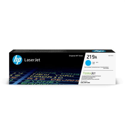 Консуматив HP 219A Cyan Original LaserJet Toner Cartridge