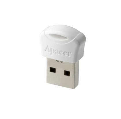 Памет Apacer 64GB White Flash Drive AH116 Super-mini - USB 2.0 interface