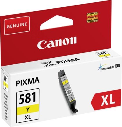 Консуматив Canon CLI-581 XL Y + Canon Photo Paper Variety Pack A4 & 10 x 15cm (VP-101)