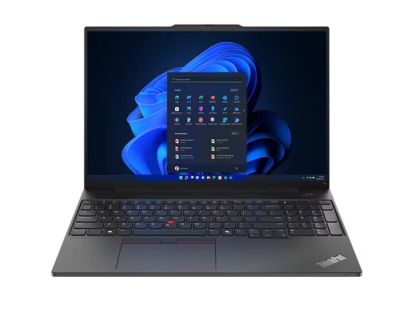 Лаптоп Lenovo ThinkPad E16 G2 Intel Core Ultra 7 155H (up to 4.8GHz, 24MB), 16GB DDR5-5600, 1TB SSD, 16" WUXGA (1920x1200) IPS AG, Intel Arc Graphics, FHD&IR Cam, Backlit KB, Black, WLAN, BT, 3cell, FPR, DOS, 3Y Onsite