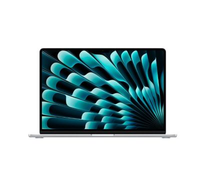 Лаптоп Apple 15-inch MacBook Air: Apple M3 chip with 8-core CPU and 10-core GPU, 24GB, 512GB SSD - Silver