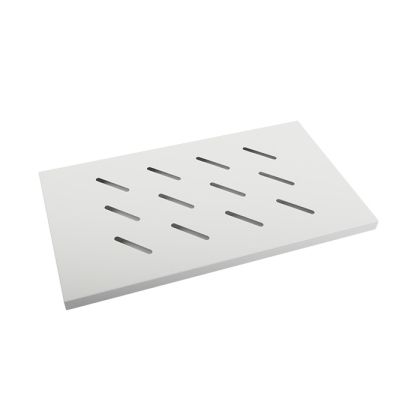 Аксесоар Lanberg 19" fixed shelf 1U / 496x280mm, max load capacity up to 120kg, grey