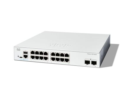 Комутатор Cisco Catalyst 1200 16-port GE, 2x1G SFP