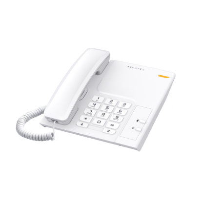 Стационарен телефон Alcatel Temporis 26 - бял