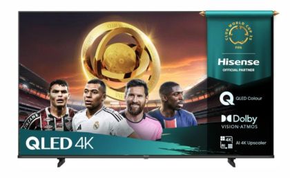 Телевизор Hisense 65" E7Q, 4K Ultra HD 3840x2160, QLED, Quantum Dot, HDR 10+, HLG, Dolby Vision, DTS Virtual X, Smart TV,Light Sensor,WiFi Direct, BT, Anyview Cast, 3xHDMI, 2xUSB, LAN, CI+, DVB-T2/C/S2, Black