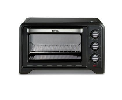 Фурна Tefal OF444834 , Optimo 19L, Compact convection oven for daily use, 1380 W, power of the grill: 740 W, capacity 19l, thermostat, max temperature: 240 ° C, 6 cooking modes, black
