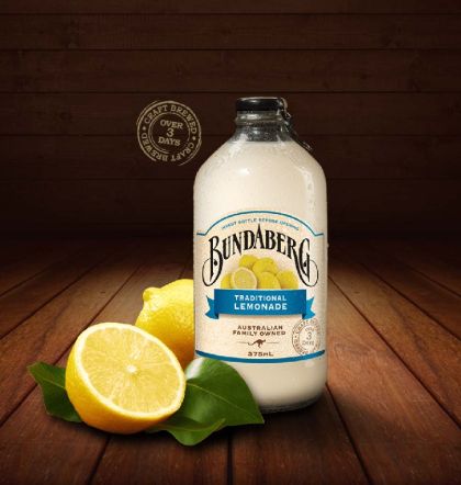 Безалкохолна напитка Bundaberg Traditional Lemonade 375m