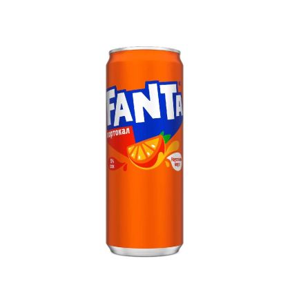 Fanta Orange 0.33 l кен, 24 броя в стек