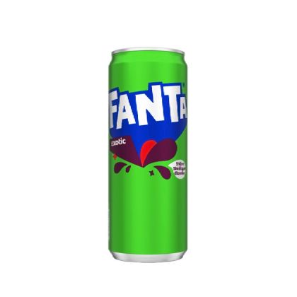 Fanta Exotic 0.33 l кен, 24 броя в стек