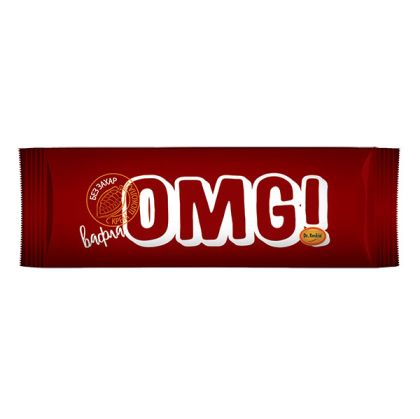 Шоколадова вафла OMG, без захар, Dr. Keskin, 35гр