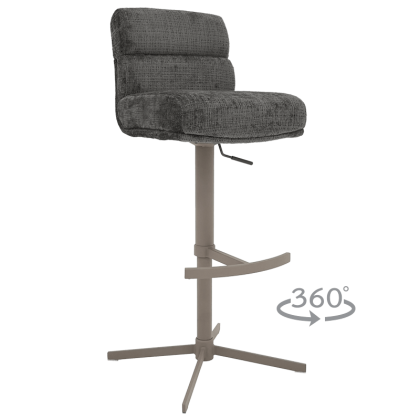 Бар стол VANDRA - графит 93