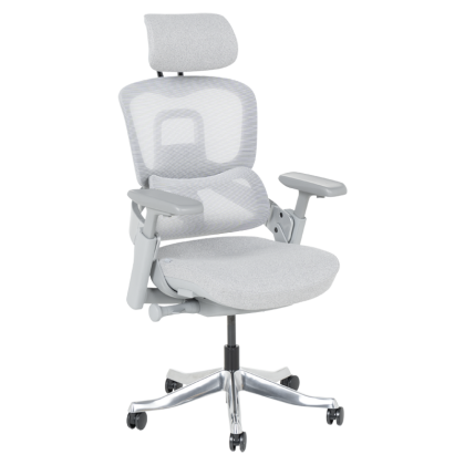 Ергономичен стол METZ - сив