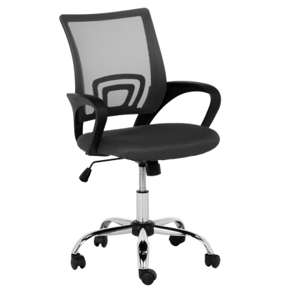 Работен офис стол Carmen 7050-1 LUX - черен