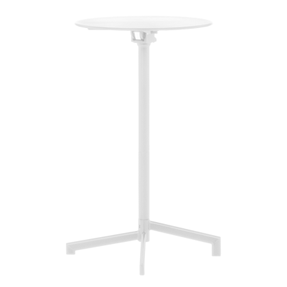 Сгъваема кетъринг бар маса BIDA - бяла