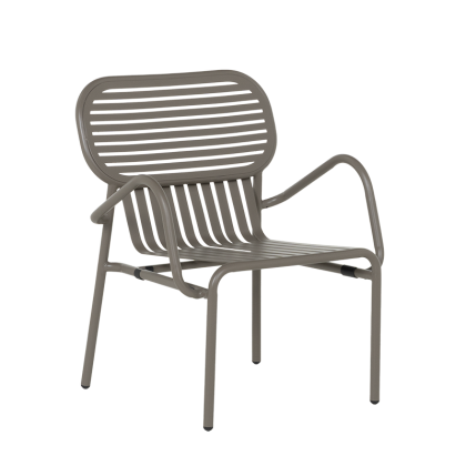 Метален градински стол JALINGO - капучино