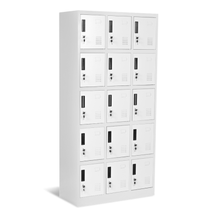 Метален шкаф Carmen CR-1245 K сив