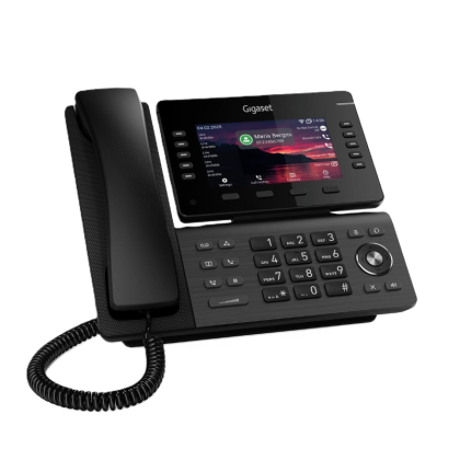 VoIP телефон Gigaset P850W IP PRO - черен