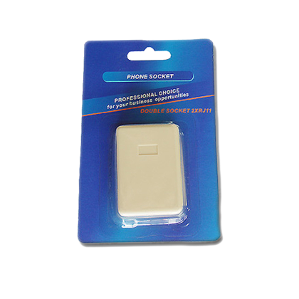 Двойна телефонна розетка 2 х RJ11