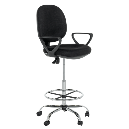 Работен офис стол Carmen 7551-2 - черен