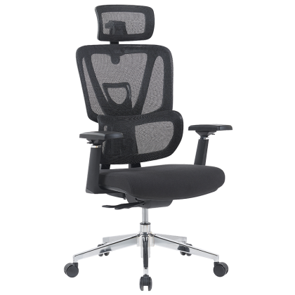 Ерогномичен стол 7592 - черен