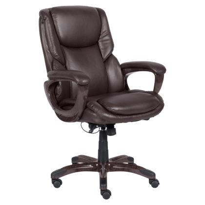 Президентски офис стол Carmen 5025 - тъмнокафяв