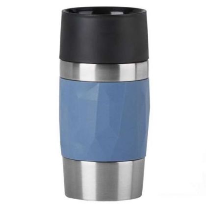 Термочаша Tefal N2160210, COMPACT MUG 0.3L  BLUE