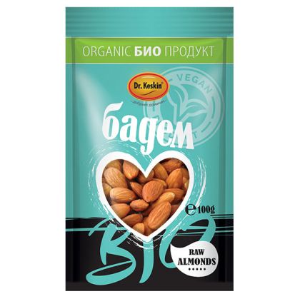 БИО Бадем, сурови ядки, Dr. Keskin, 100гр