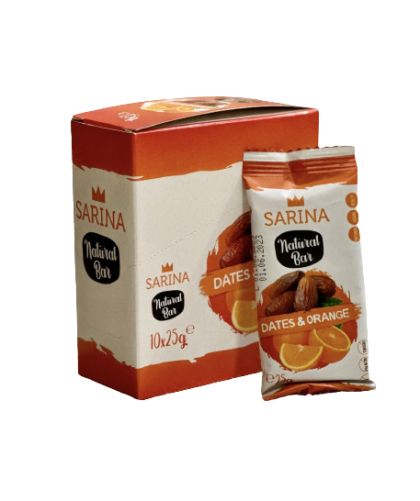 10 бр. Натурален десерт "Сарина" - ФУРМИ и ПОРТОКАЛ 10бр. x 25 гр.
